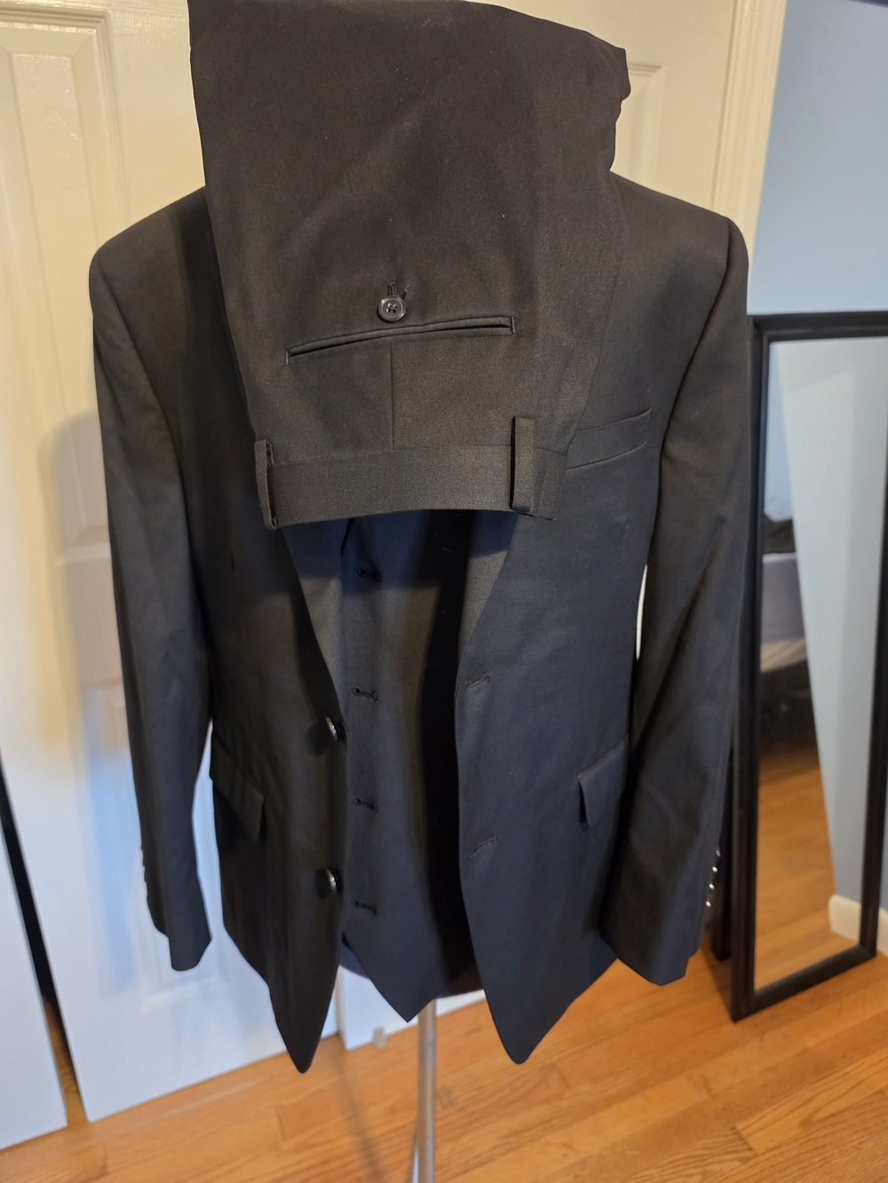 Alfani Men's Black Two-Piece Suit